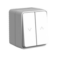 Выключатель 2-кл. AtlasDesign PROFI IP54 для жалюзи 2хсх.4 сер. SE ATN543019