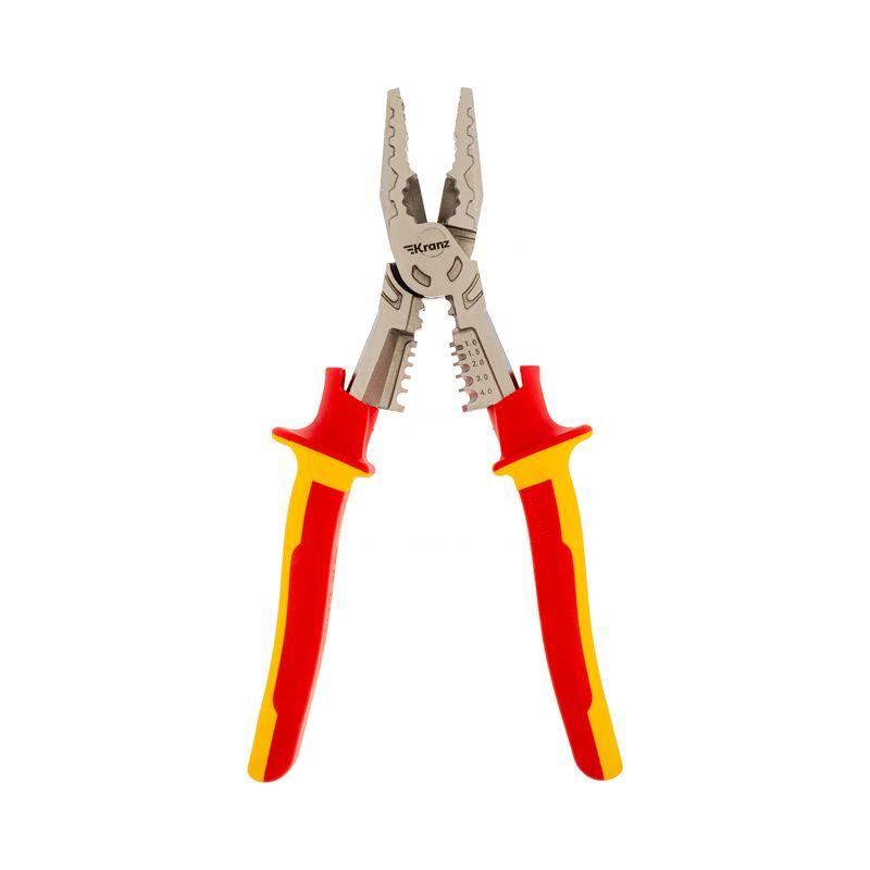 Плоскогубцы многофункциональные диэлектрические 230мм Kranz KR-12-4651-3