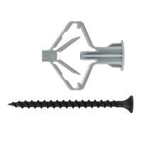 Дюбель для гипсокартона "бабочка" 10х50 с сам. 4х60 (уп.4шт) Tech-Krep/Zitar 126703