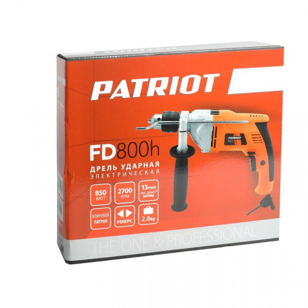 Дрель электрическая ударная PATRIOT 120301460