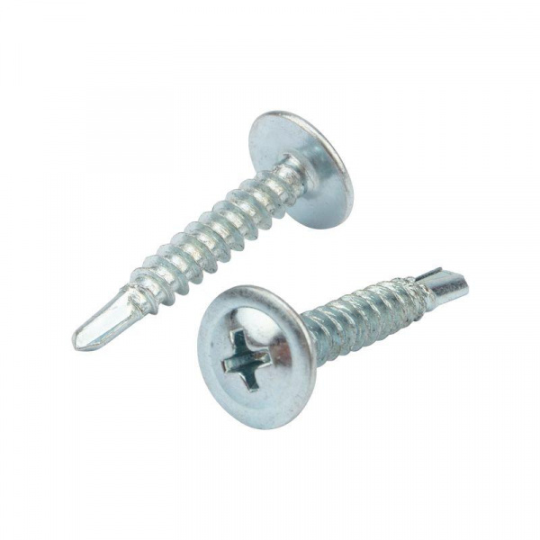 Саморез с прессшайбой ПШС сверло 4.2х25 (уп.200шт) Kranz KR-01-3362-005